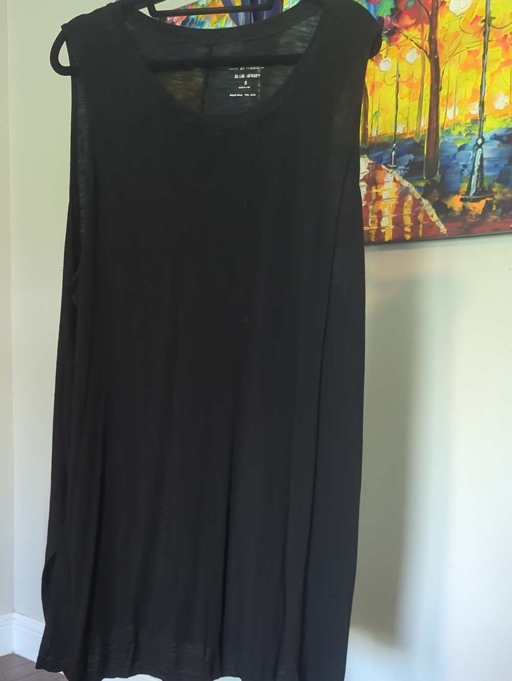 torrid Black Sleeveless Tunic Tank Top #2